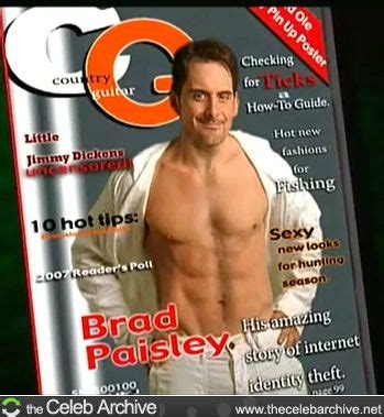 brad paisley nude|Kimberly Williams